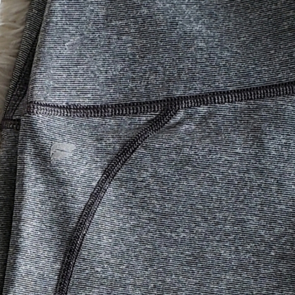 New Fabletics High Waist Heathered Gray BOOST Leggings - Picture 5 of 8